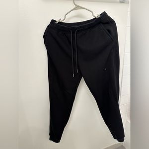 Uniqlo fleece black jogger sweatpant
